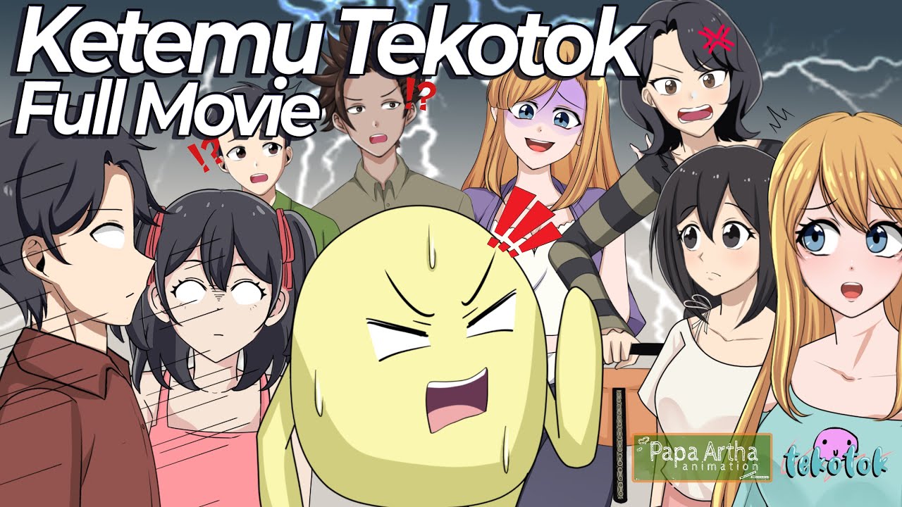KETEMU TEKOTOK FULL MOVIE ft @Tekotok - Drama Animasi Sekolah Kode Keras buat Cowok dari Cewek