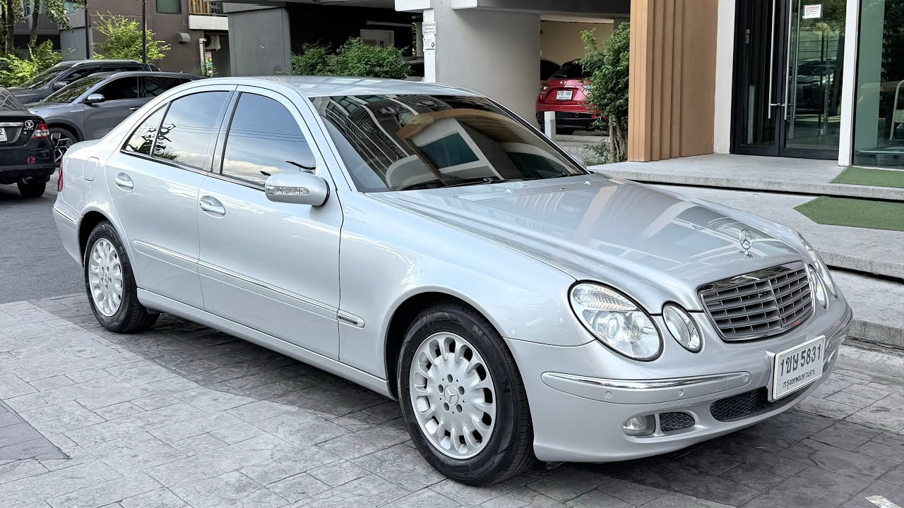 รีวิว 2005 Benz E220CDI Elegance W211 น๊อตไม่ขยับ สภาพป้ายแดง