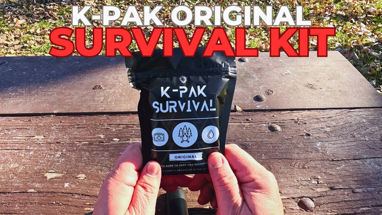Обзор набора для выживания K-Pak Survival Original — компактный и всего за 25 долларов