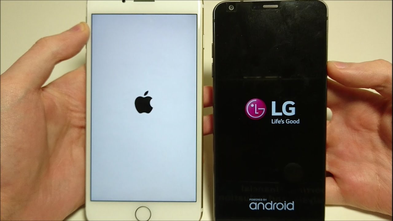 LG G6 VS IPHONE 7 PLUS SPEED TEST!