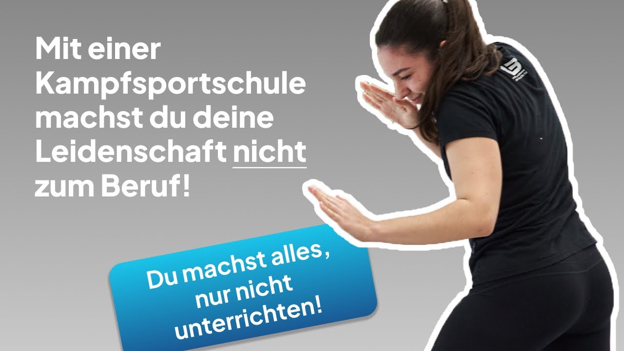 Kampfsportschule gr&uuml;nden, um selbst zu unterrichten? Das ist Bl&ouml;dsinn! | kampfsporttrainer.de