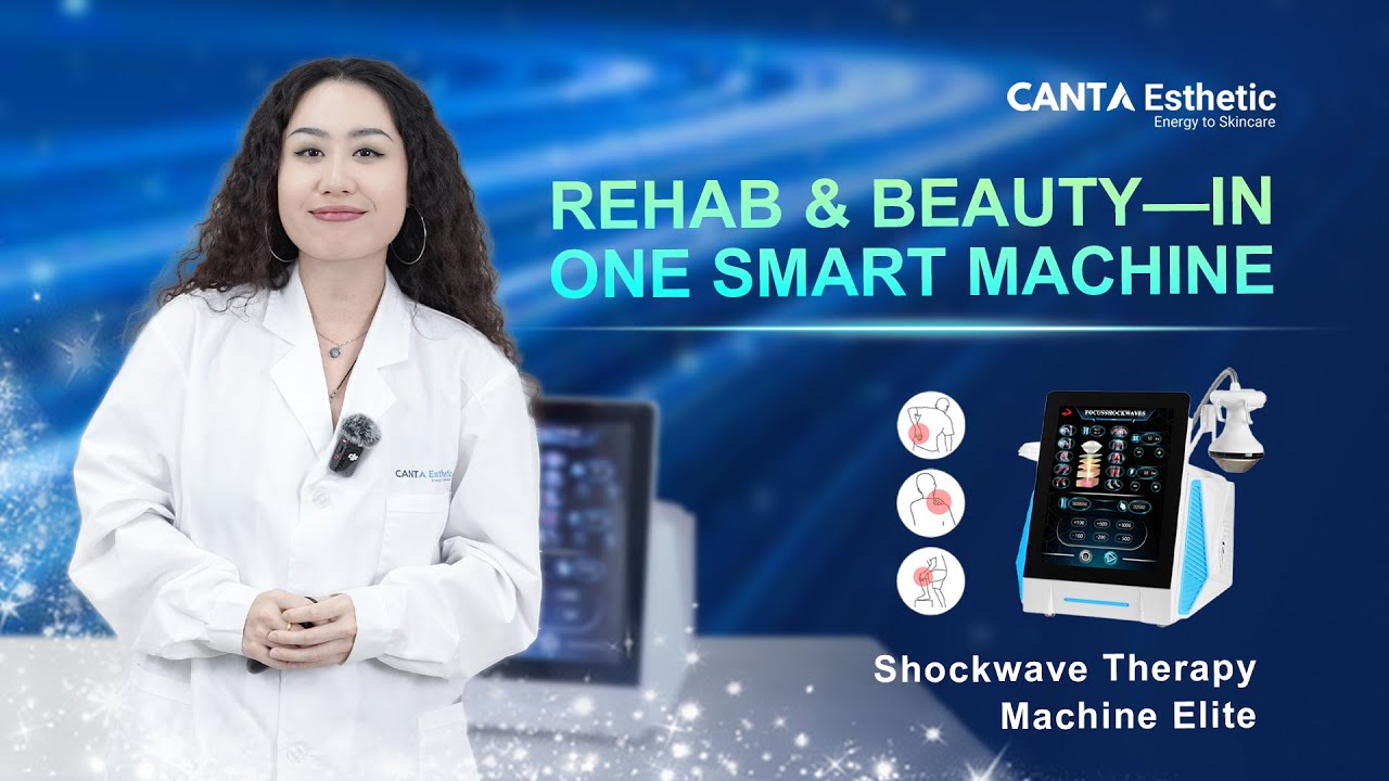 Shockwave Therapy Machine Elite | Deep Pain Relief & Tissue Healing Technology