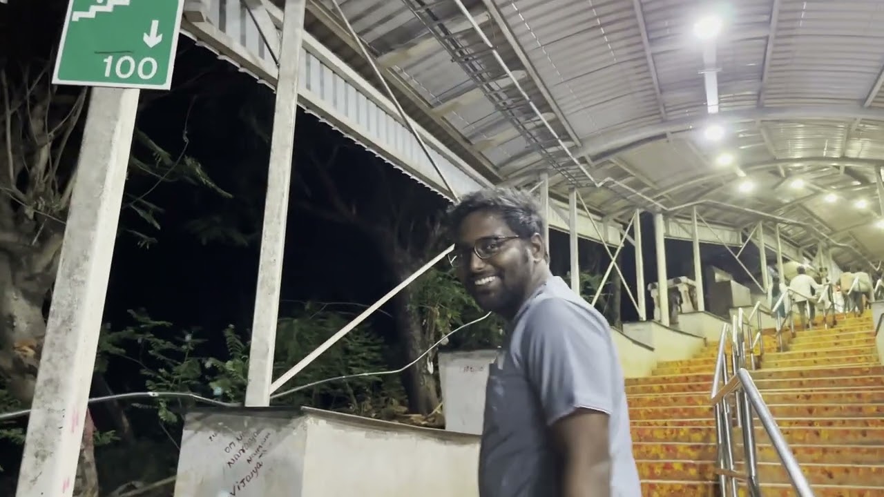 Tirumala Darshan Walk - Tirupati Alipiri footpath. Full Video Without editing. 1st step to last step