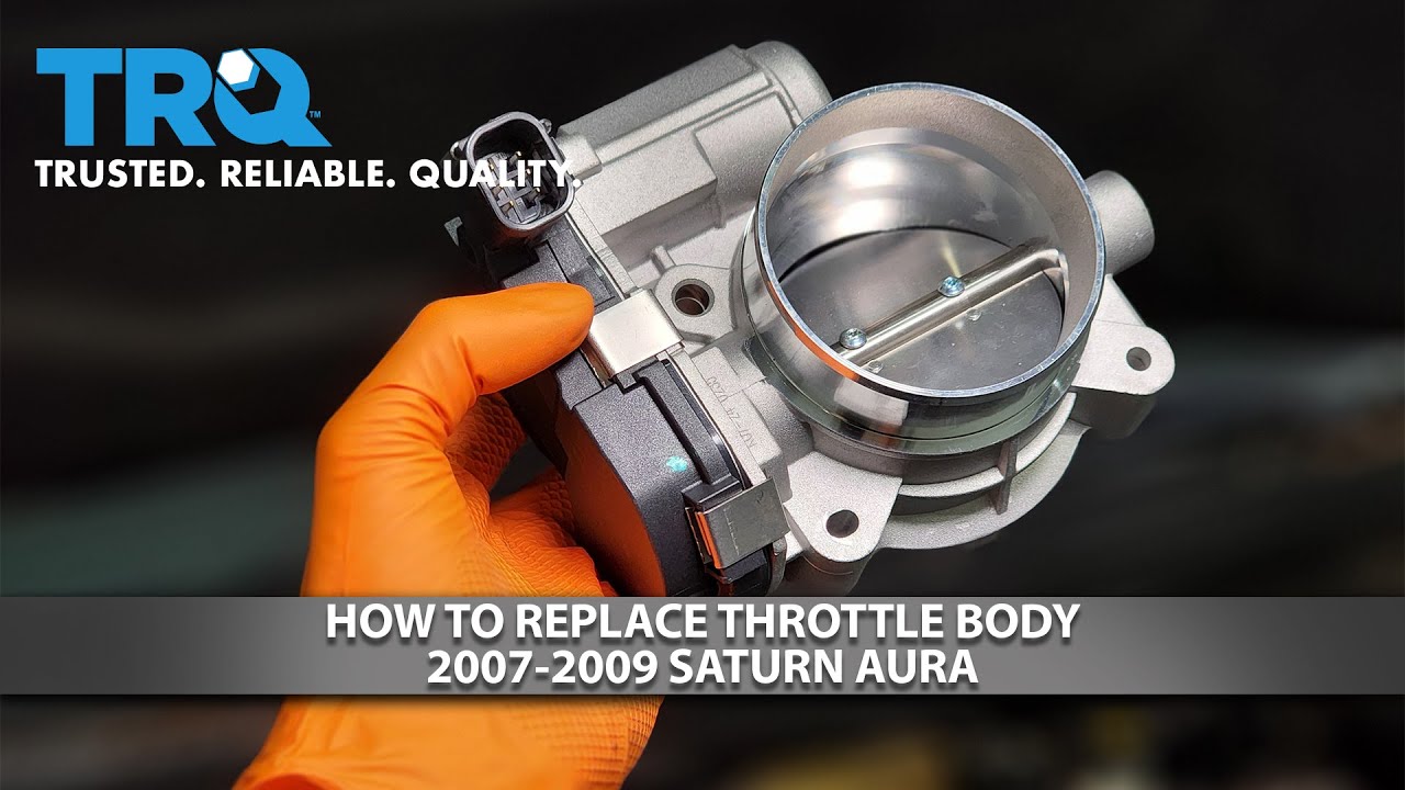 Как заменить дроссельную заслонку на Saturn Aura 2007-2009 годов