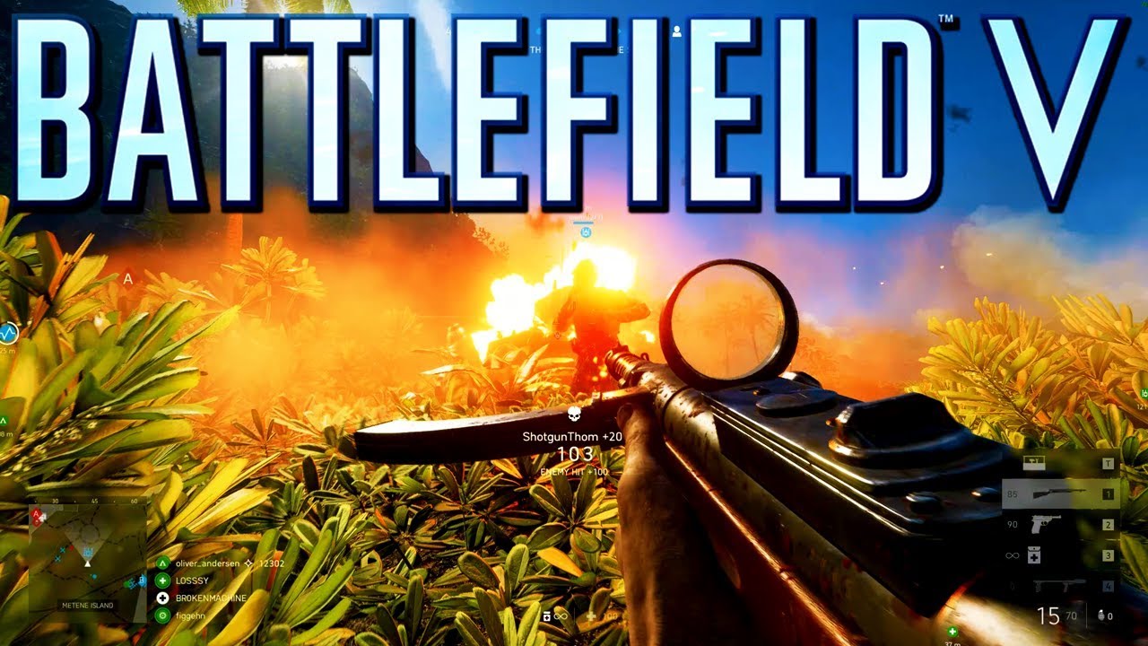 Battlefield 5: Pacific Theater Gameplay (Battlefield V)