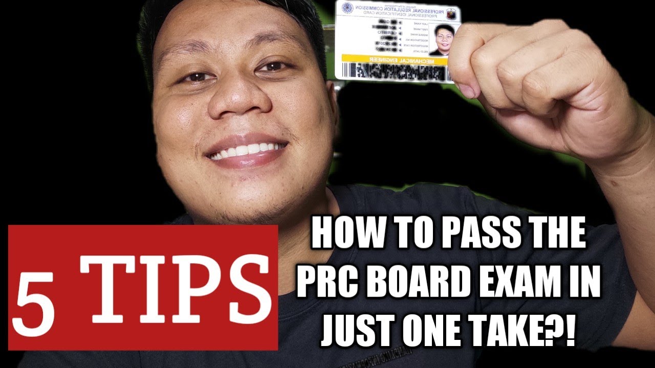 5 TIPS ON HOW TO PASS THE PRC BOARD EXAM IN JUST ONE-TAKE 😉