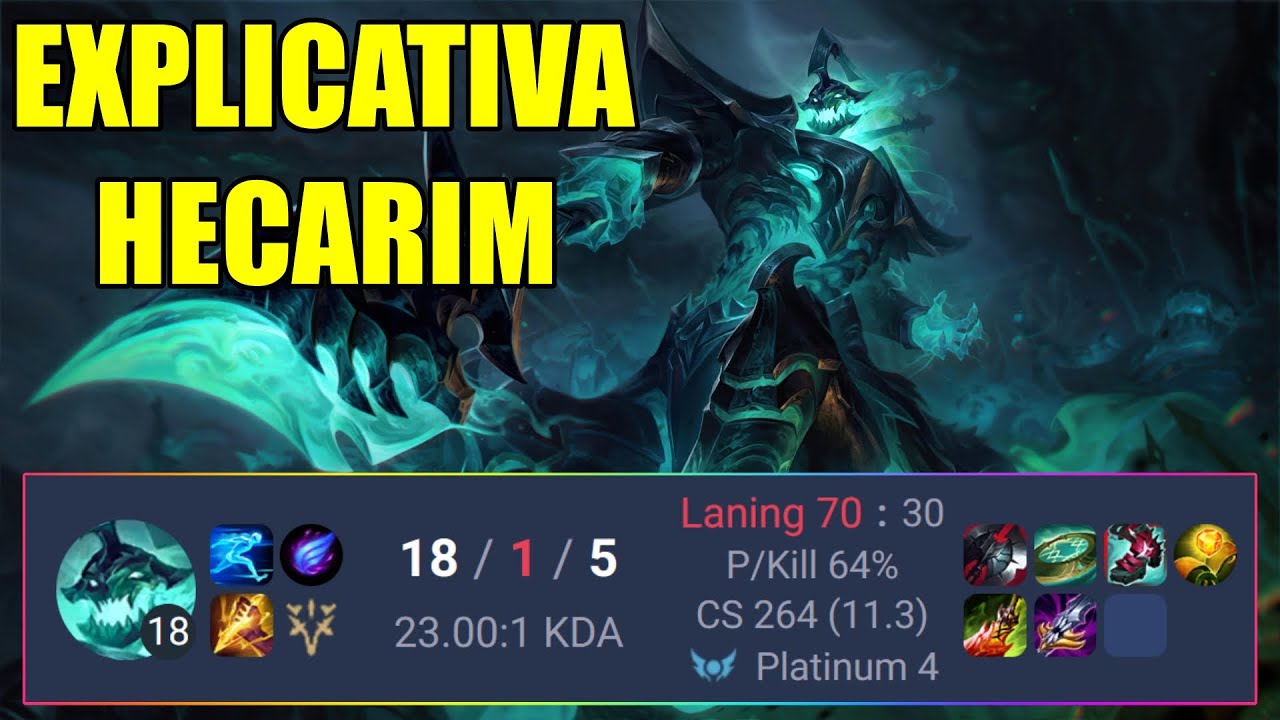 EXPLICATIVA HECARIM, FULL CLEAR, FULL CARRY. stomp.