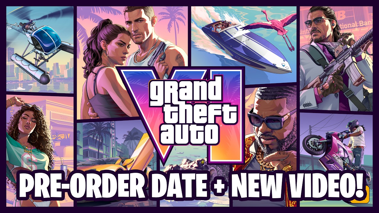 ДАТА ПРЕДЗАКАЗА GTA 6, НОВЫЕ МАТЕРИАЛЫ И МНОГОЕ ДРУГОЕ!