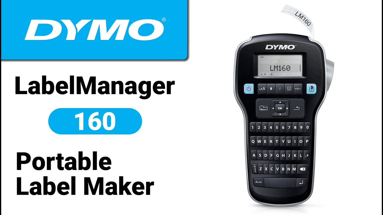 Подробная настройка и обзор DYMO LabelManager 160 (4K) + распаковка (портативный принтер этикеток)