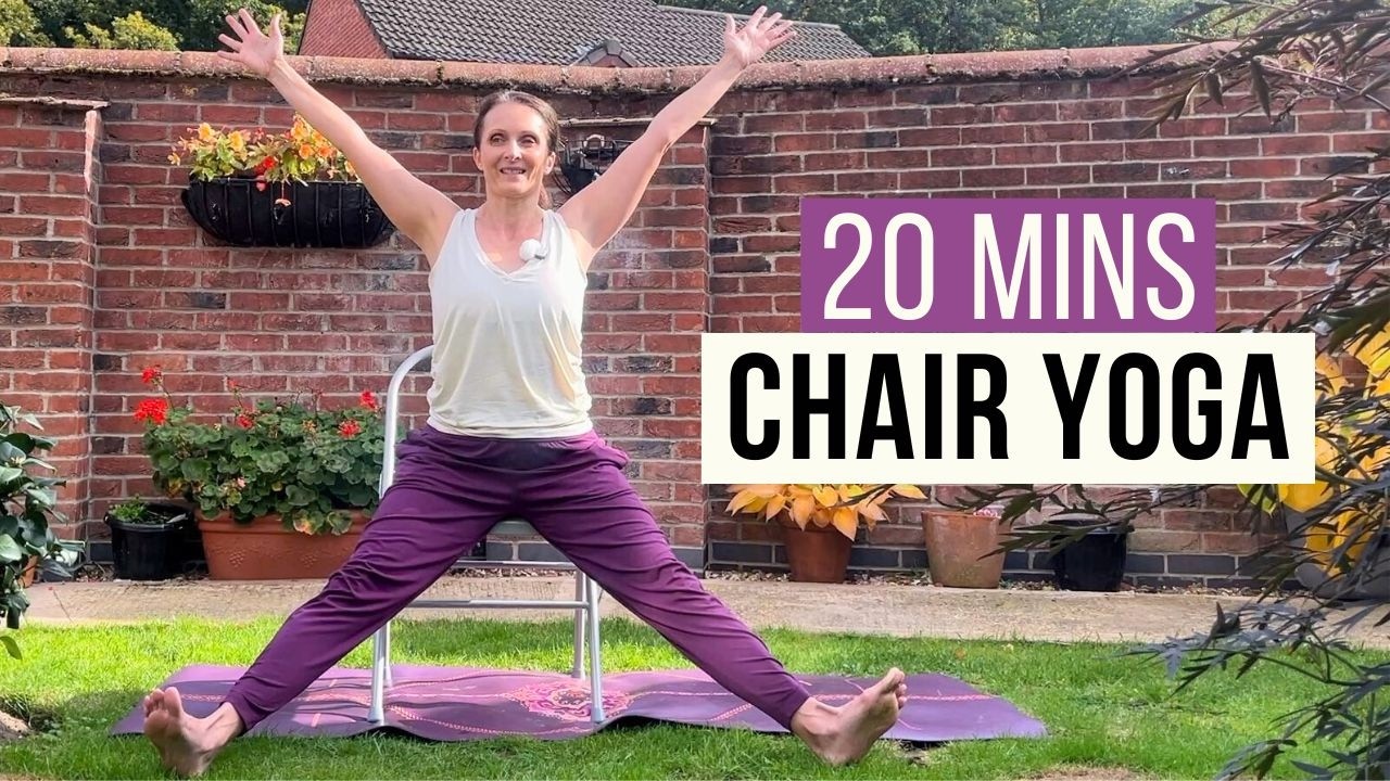 20 Minute Chair Yoga for Upper Body Pain Relief
