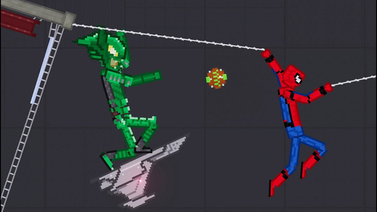 Spider-Man fights Evil in People Playground