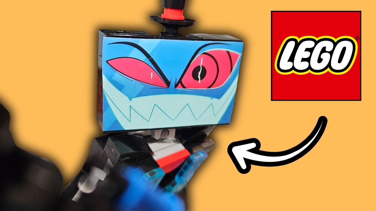 Строим отель Hazbin Vox с помощью Lego