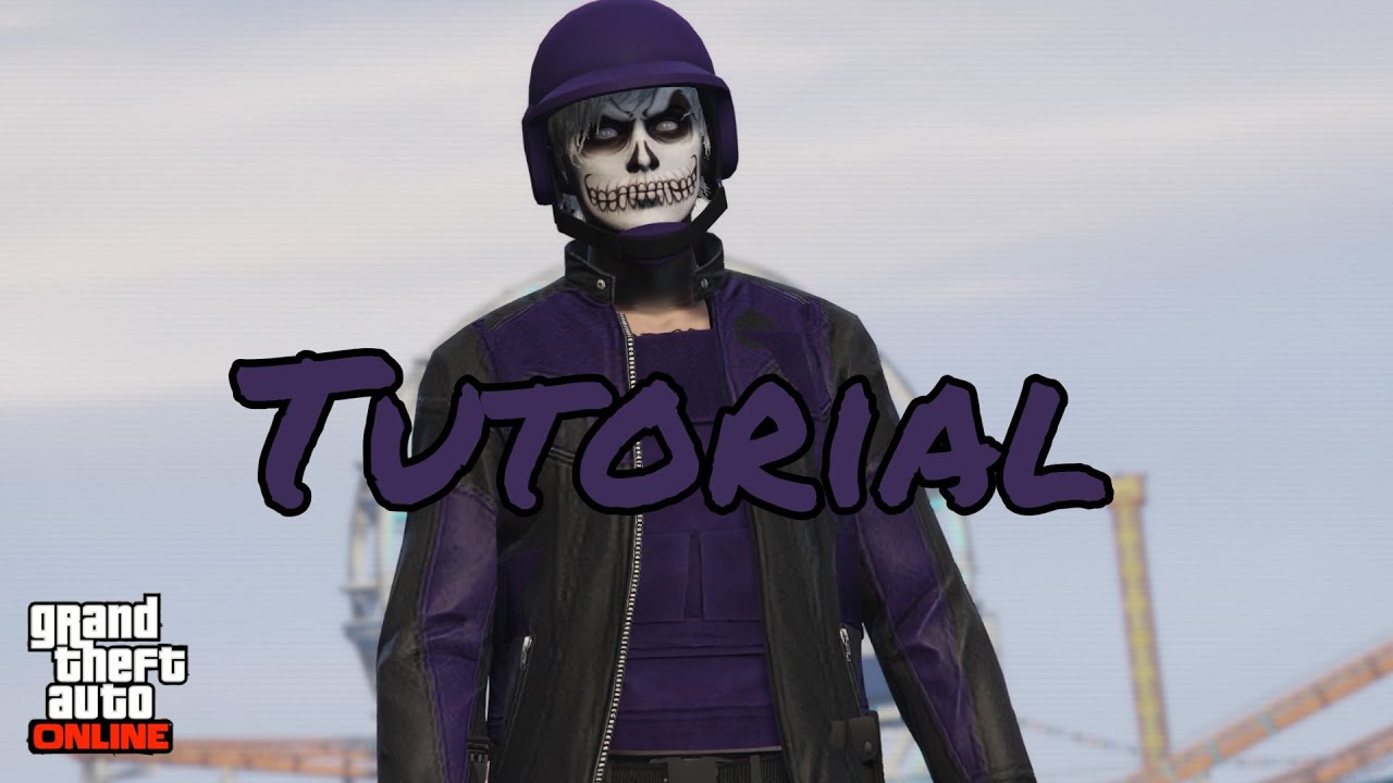 ☆ GTA 5 Online | Purple Male Outfit Components Tutorial With Gun Belt & Purple Armor (Ps4/Ps5/Xbox1)