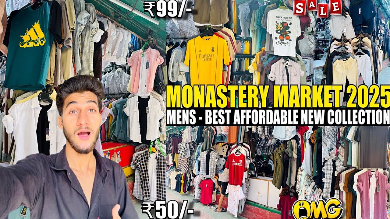 Best Market In Delhi For Mens Shopping 2025🤩 | Monastery Market Delhi | Cheapest Market In Delhi
