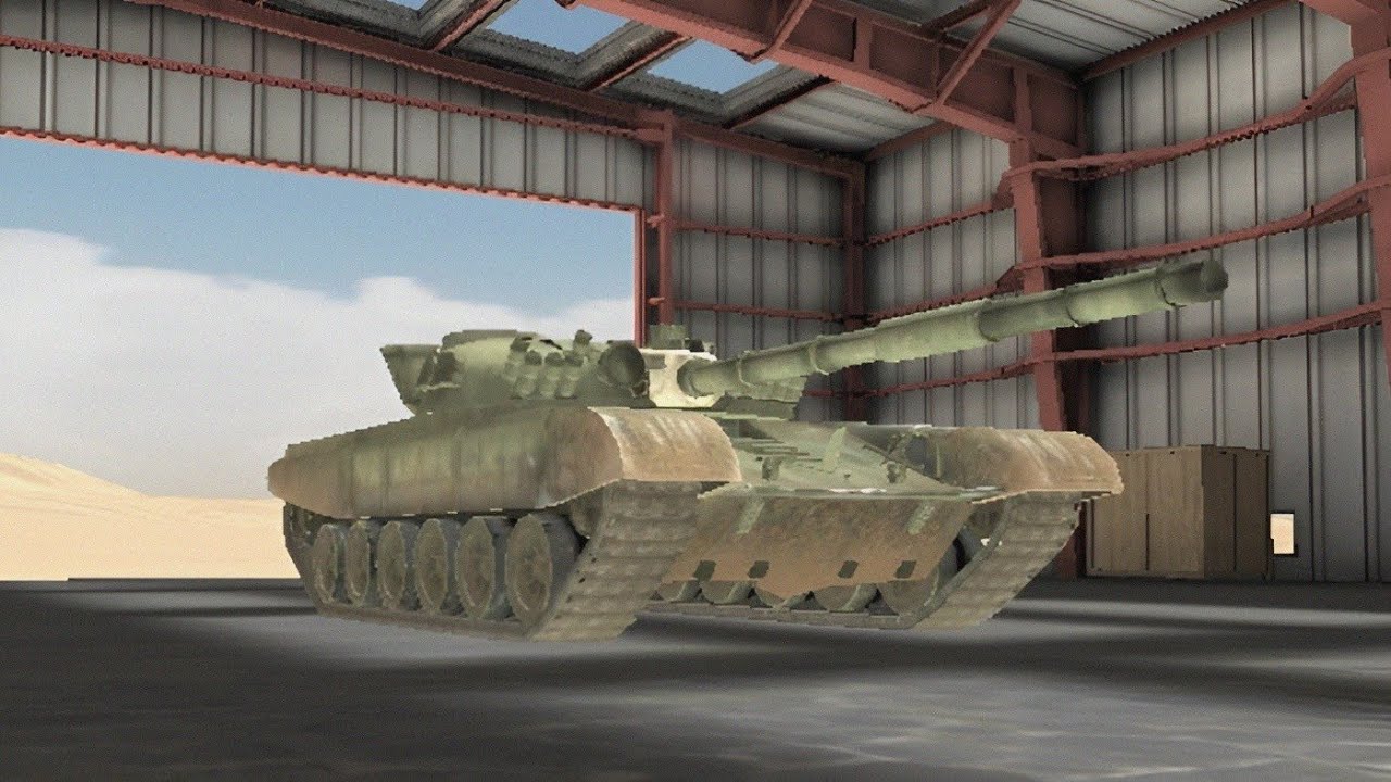 Tank Battlefield : PvP Battle T-72 Gameplay