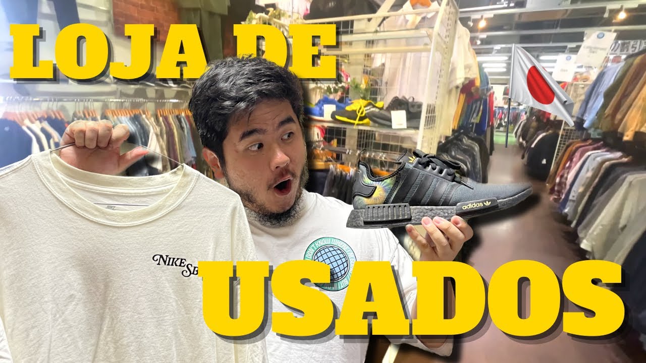 FUI NA LOJA DE USADOS NO MEU DIA DE FOLGA NO JAPÃO 🇯🇵
