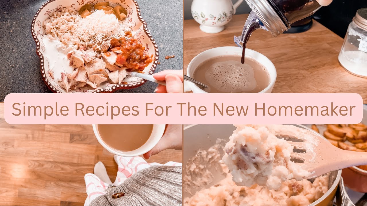 Simple Recipes For The New Homemaker 👩🏼‍🍳