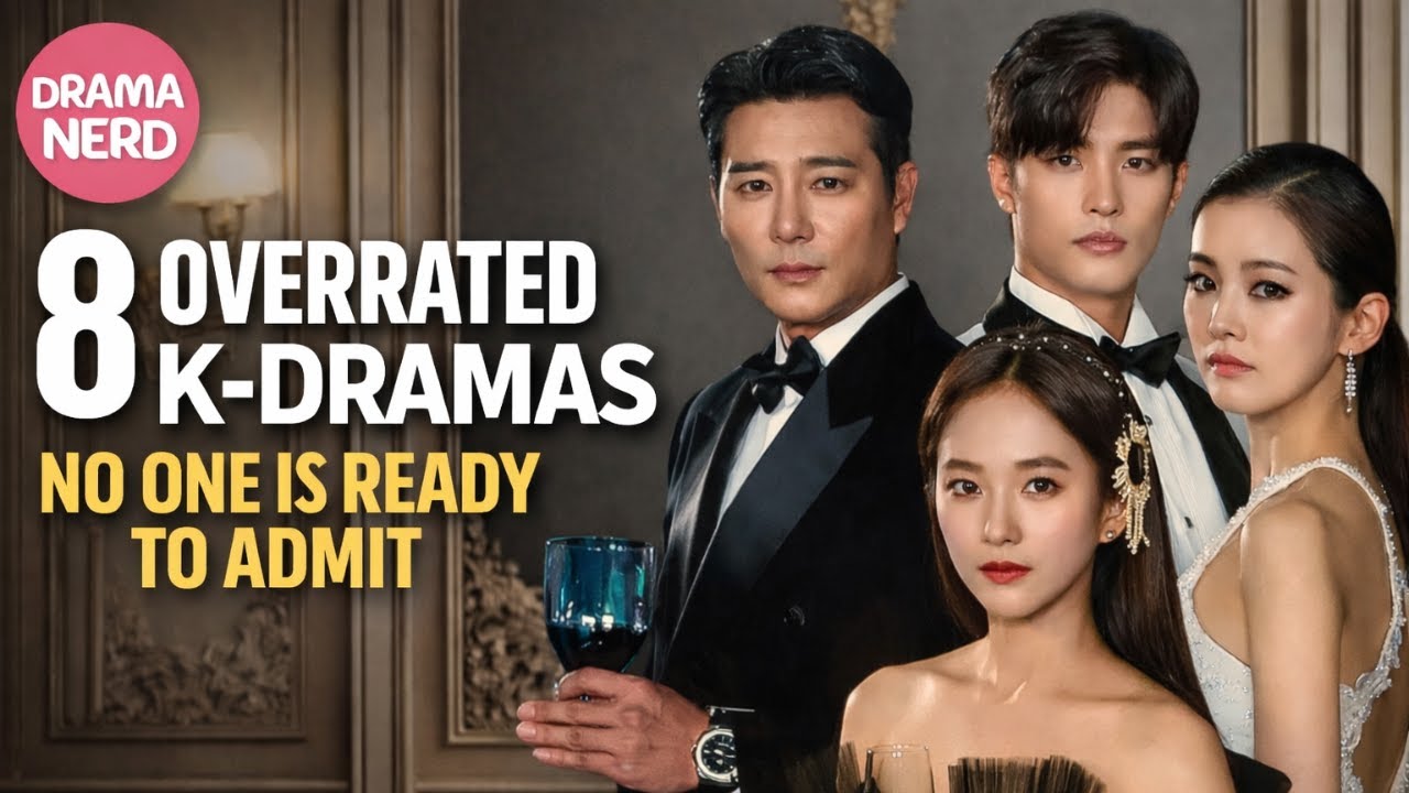 TOP 8 OVERRATED KOREAN DRAMAS!!!😱| DRAMANERD #kdrama#koreandrama