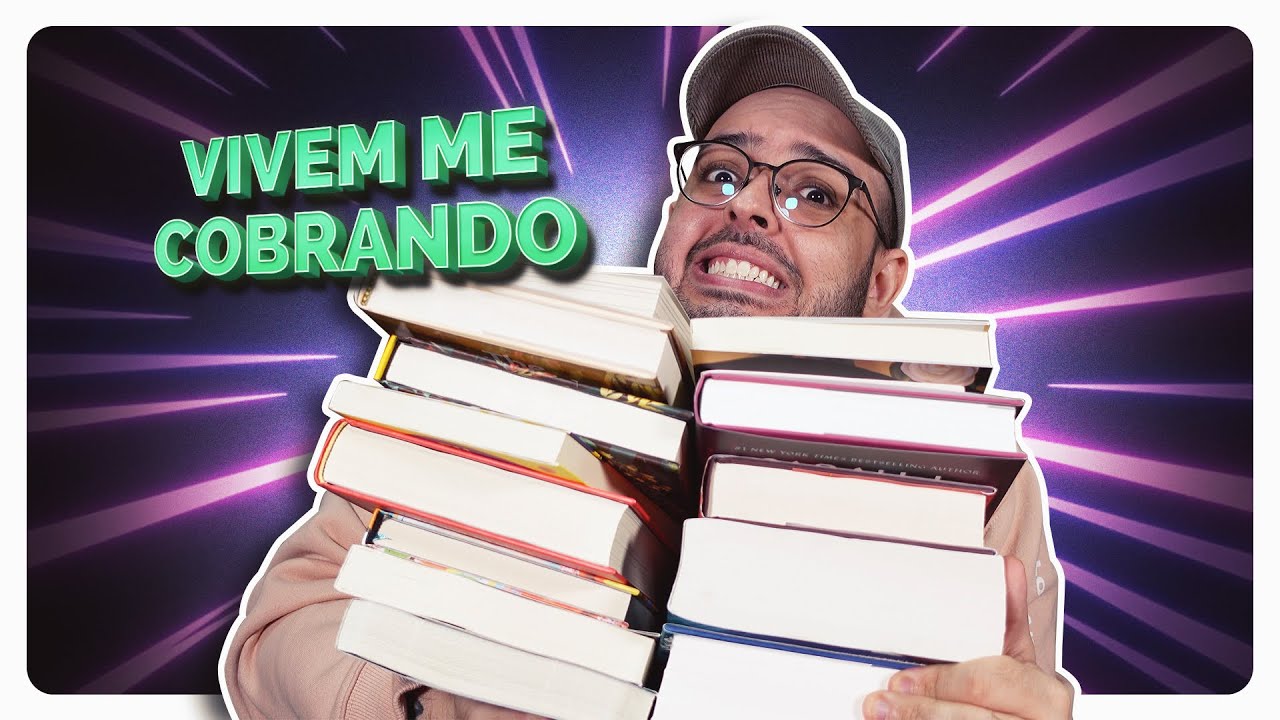 Os 15 livros que preciso ler até o FIM DO ANO!