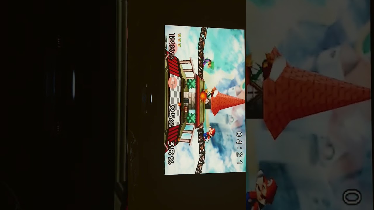 SSB 64 bloopers, mario hoes got tht pipe game 