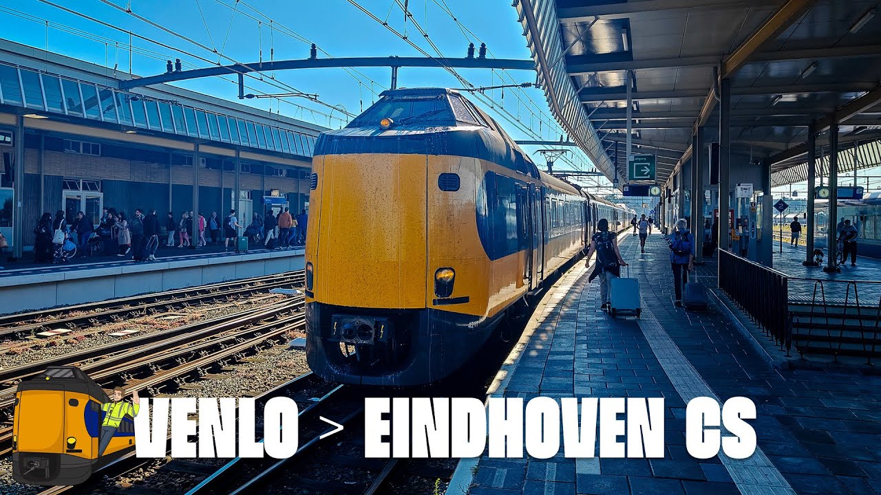 Hoog & droog! | Intercity Venlo - Eindhoven Centraal (ICM)
