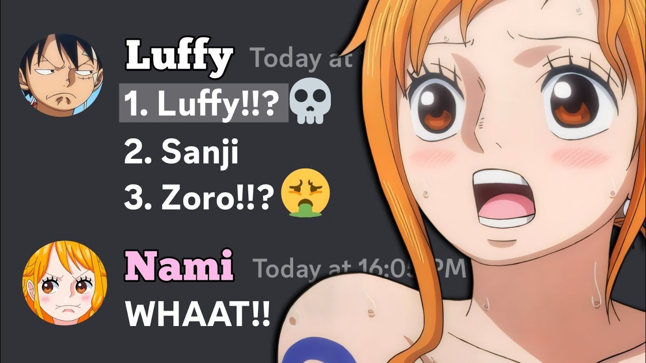 If Luffy EXPOSED Nami's Secret Crush List...