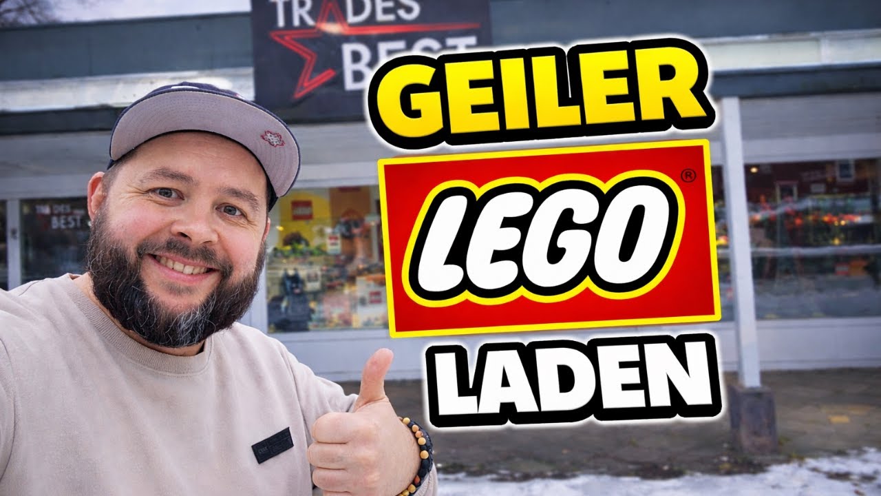 🔥ROADTRIP zu einem GEILEN Lego-Laden – schaut euch DAS an. LEGO VLog