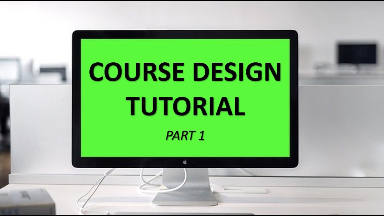 TUTORIAL: How to design a self-paced course? - Part 1/4