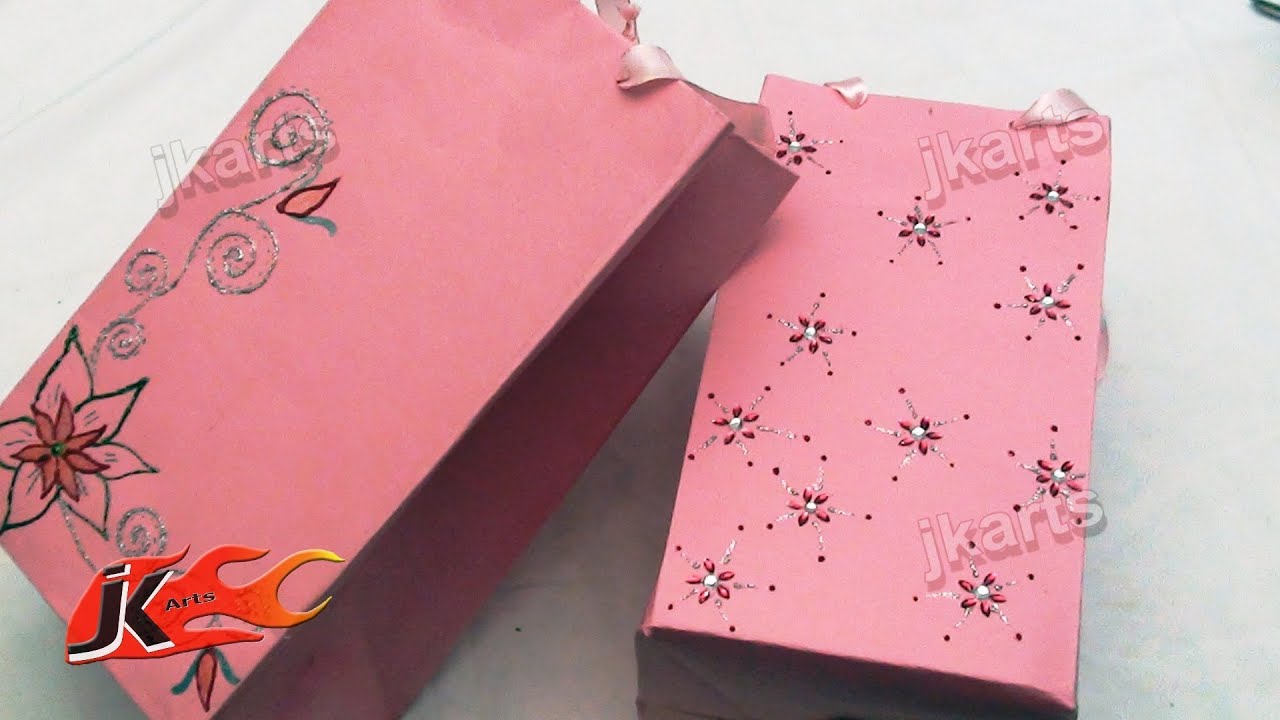 DIY How to make Paper Bag - Style 3 - JK Arts 129