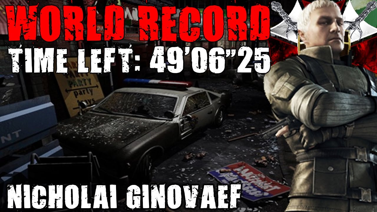 Resident Evil 3 (PC) The Mercenaries Nicholai in 49:06 (WR)