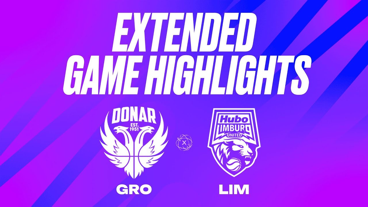 Donar Groningen vs. Hubo Limburg United Extended Game Highlights