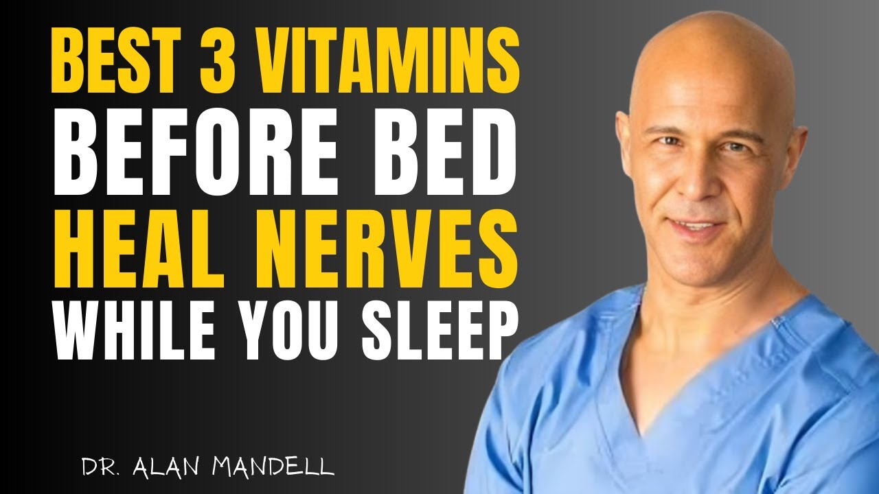 The Bedtime Trio: 3 Vitamins to STOP Leg Weakness After 60 | Nighttime Muscle Repair