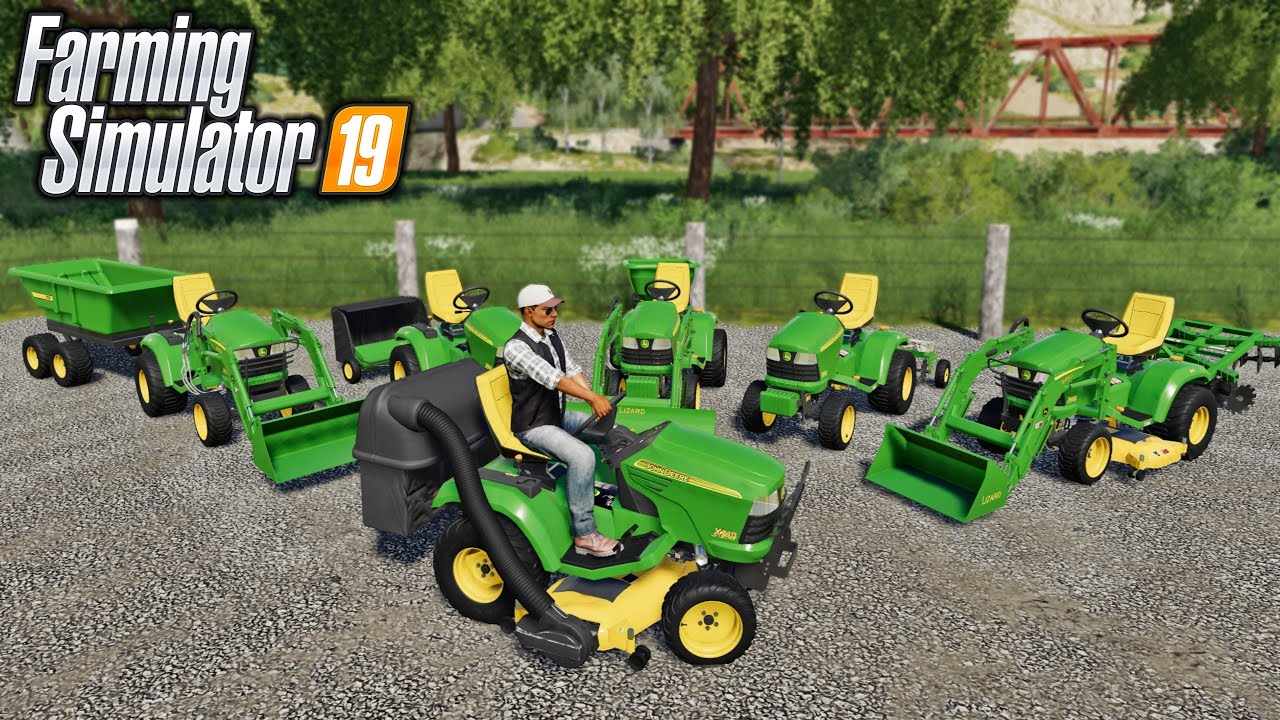 John Deere 748x Mower Pack! (by J.AModding) | Farming Simulator 19