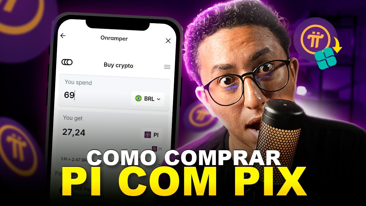 SEM EXCHANGES! Como Comprar Pi Network com PIX Direto na Pi Wallet (TUTORIAL 2025)