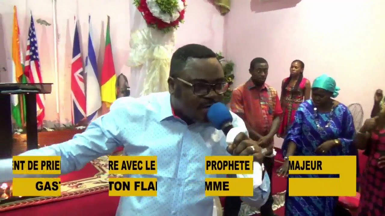 PROPHETE MAJEUR GASTON FLAMME ( moment de prière au Midi)