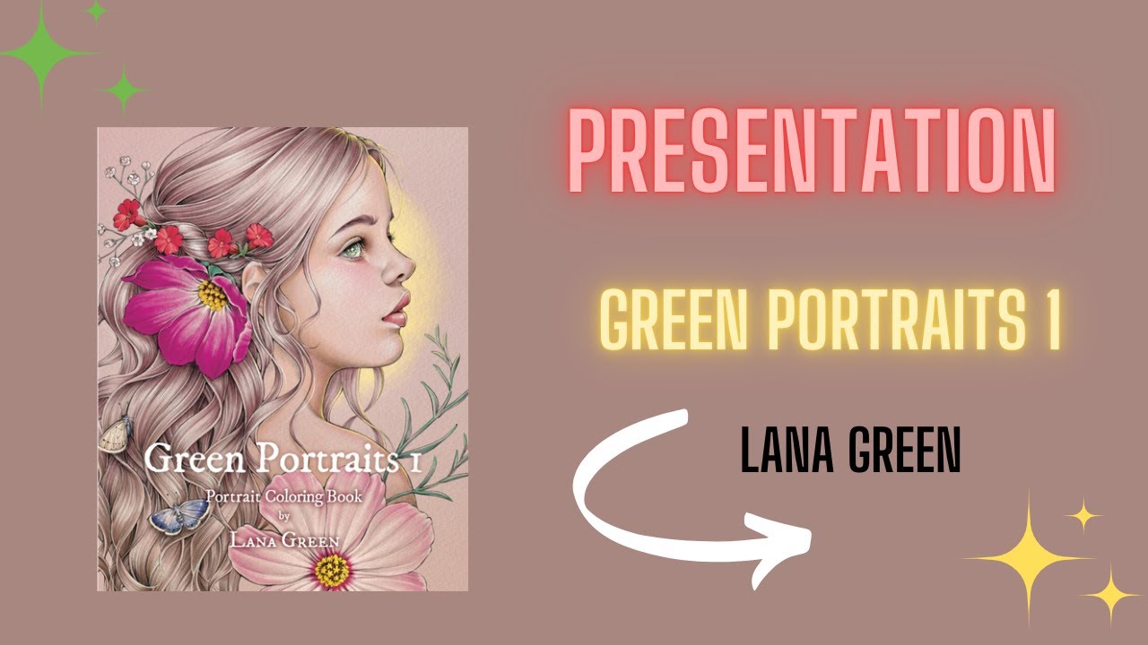Flip Through : Green Portraits 1 - Lana Green