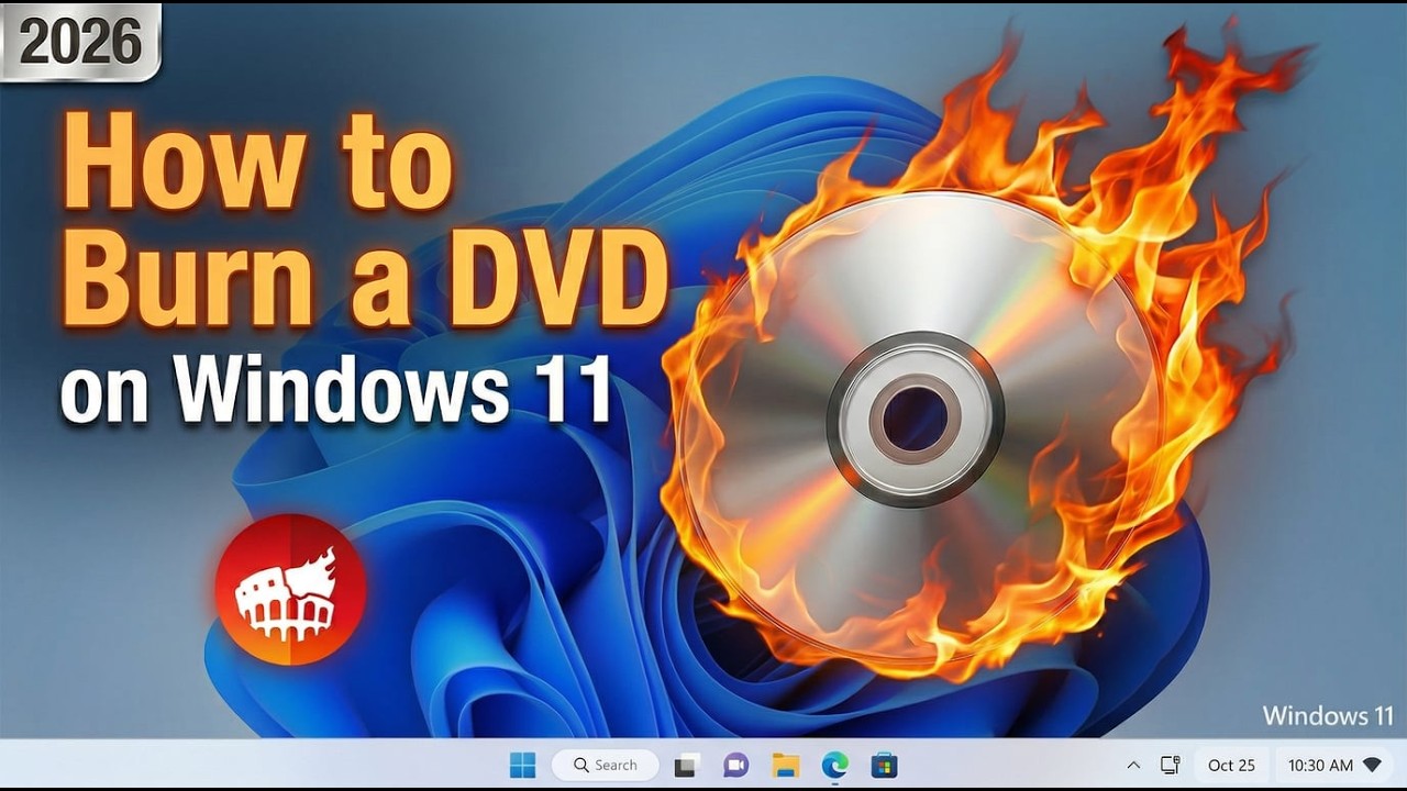 (2026) How to Burn a DVD on Windows 11