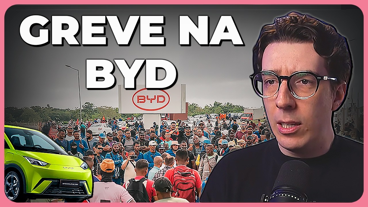 2 MIL OPERÁRIOS PARAM A FÁBRICA DA BYD NO BRASIL