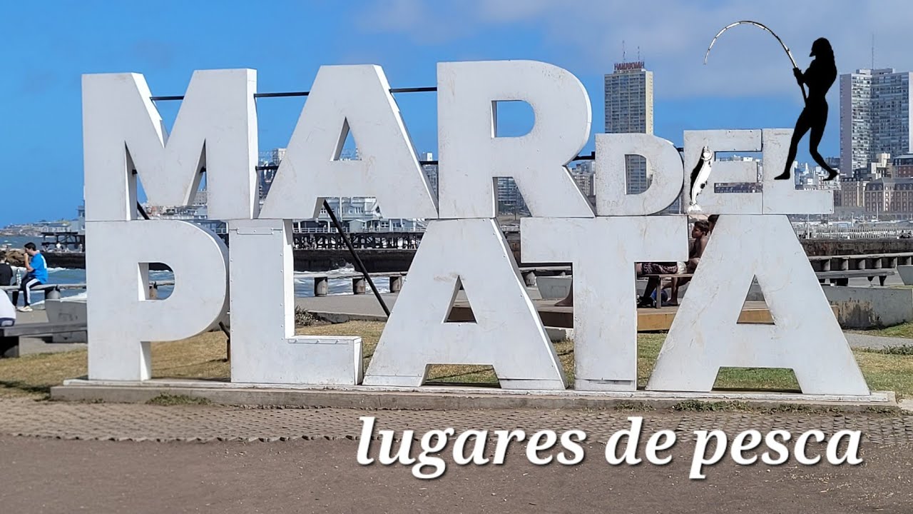 DONDE PESCAR EN MAR DEL PLATA #pesca #fishing