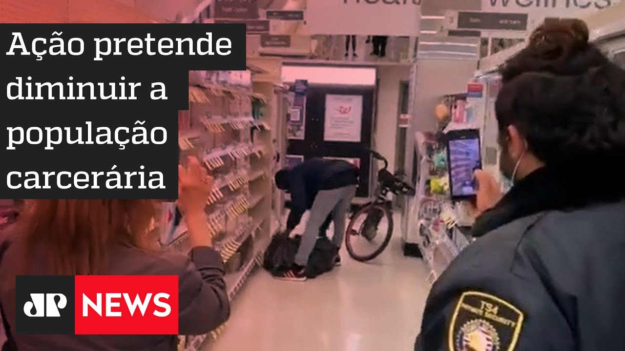 EUA flexibiliza punições para pequenos furtos