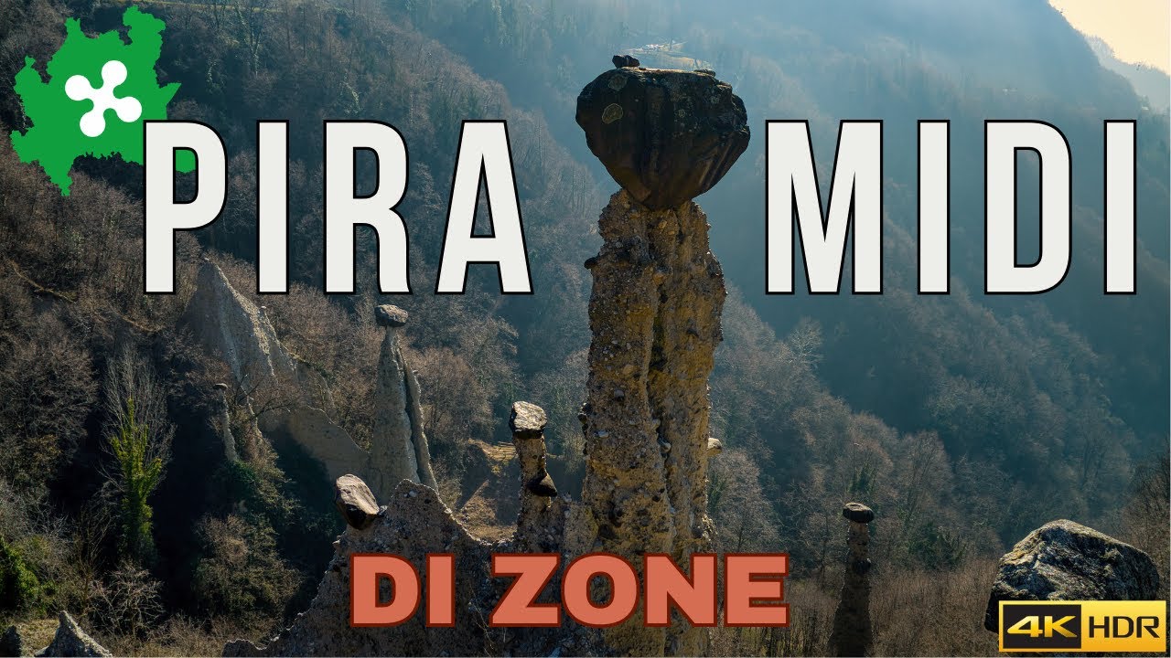 LE SPETTACOLARI PIRAMIDI DI ZONE 4K HDR #CAMINI DELLE FATE