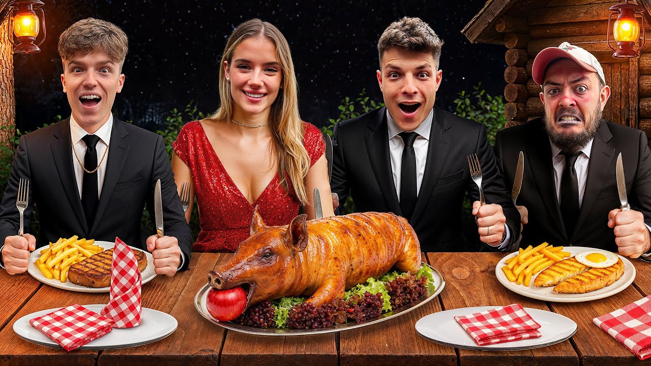 INVITAMOS A CENAR A LA CHICA DEL BOSQUE A NUESTRA CABA&Ntilde;A