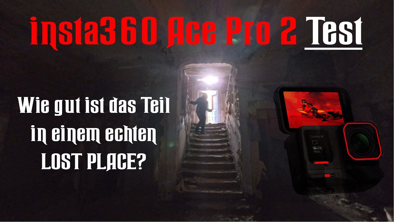 insta360 Ace Pro 2 Kamera Test in Schierke's schönster Schabracke | Night Riders Urbex