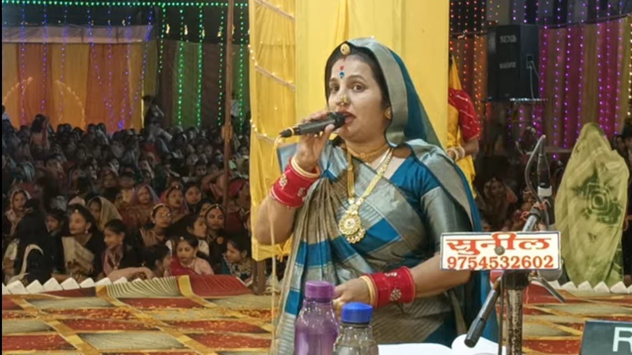 लाजो लाजो री बड़ा जी भाई सबा लाख की चुनरिया ll #rakhididigurjar ❤#vishalstudio #gangour2025