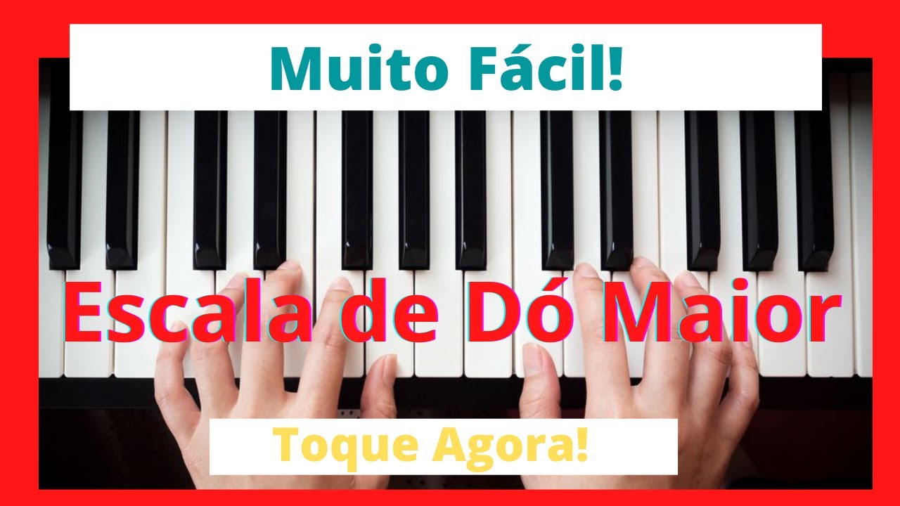 Escala de Dó maior no Teclado| Como Tocar em Todos os Tons !?| MUITO FÁCIL!!   #01