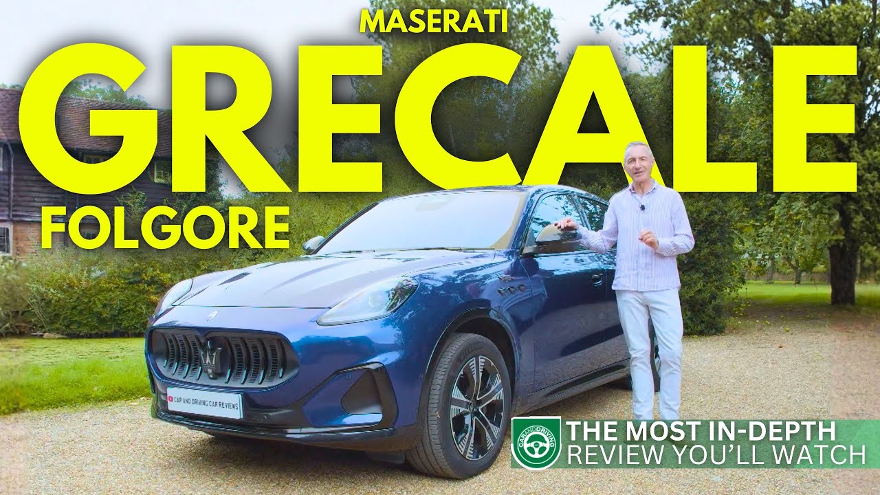Почему Maserati Grecale Folgore 2025 года может стать лучшим электромобилем года! Полный обзор