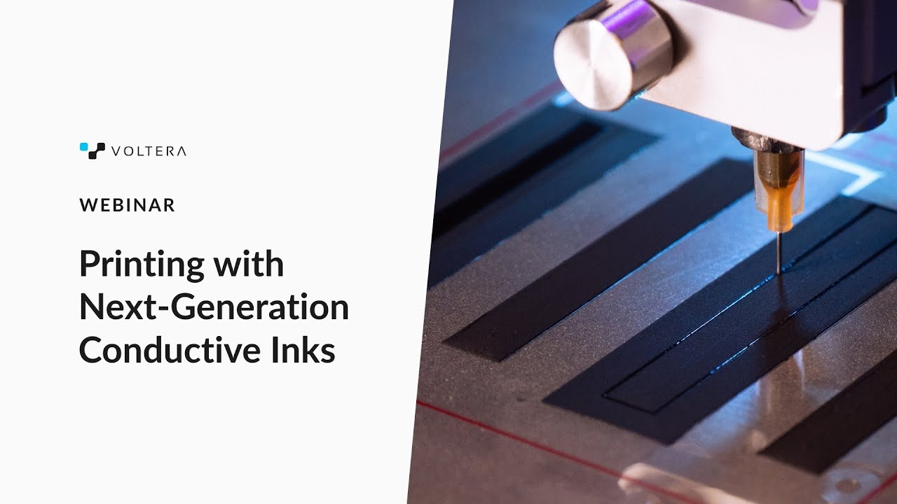 Webinar: Printing Electronics with Next-Generation Conductive Inks