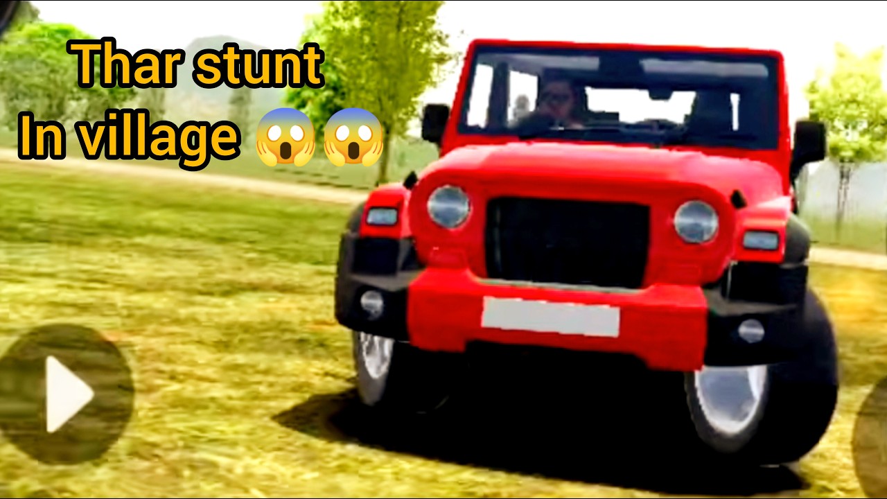 indian Modified THAR Game Live | Off-Road King Ya Accident Machine? #Shorts #shortsfeed