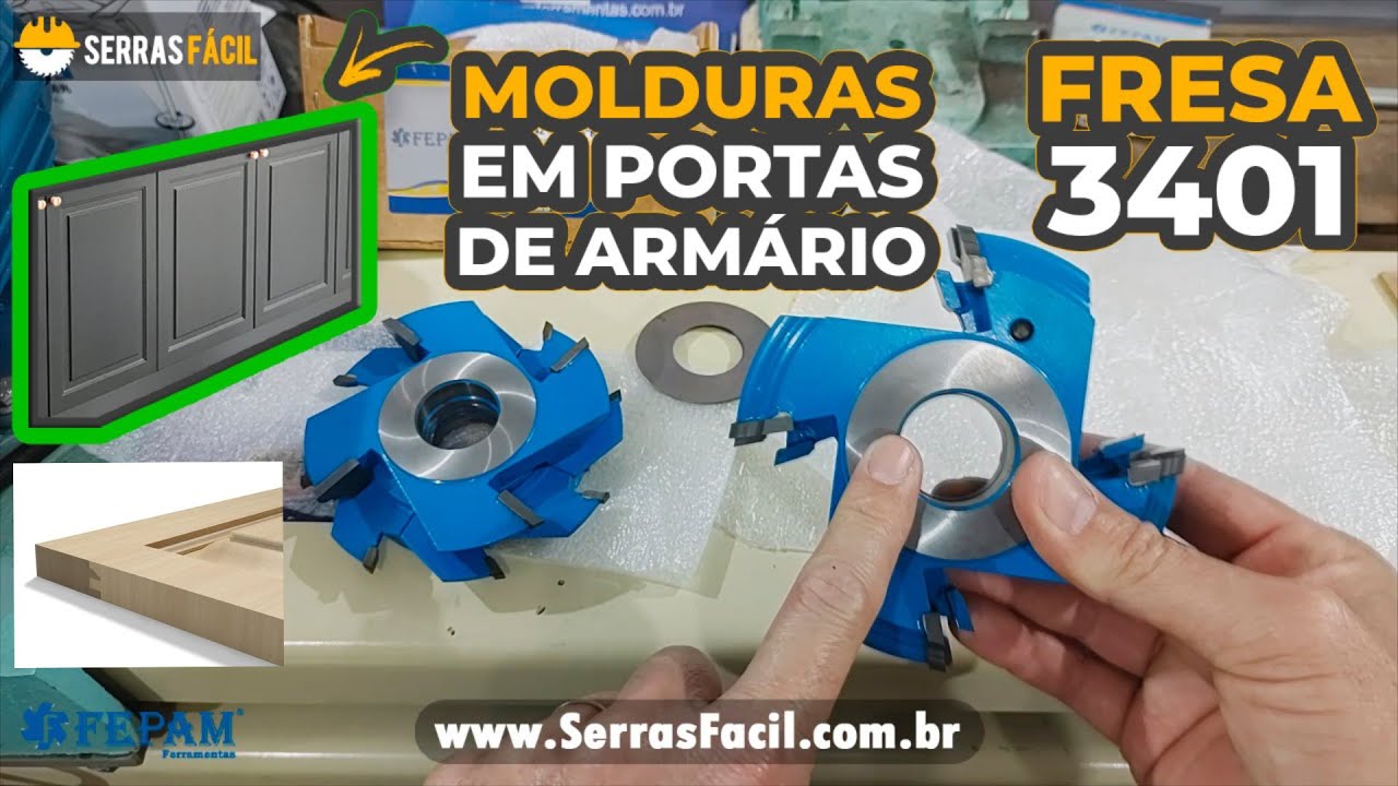 Fresa para Porta de Armário REF-34.01