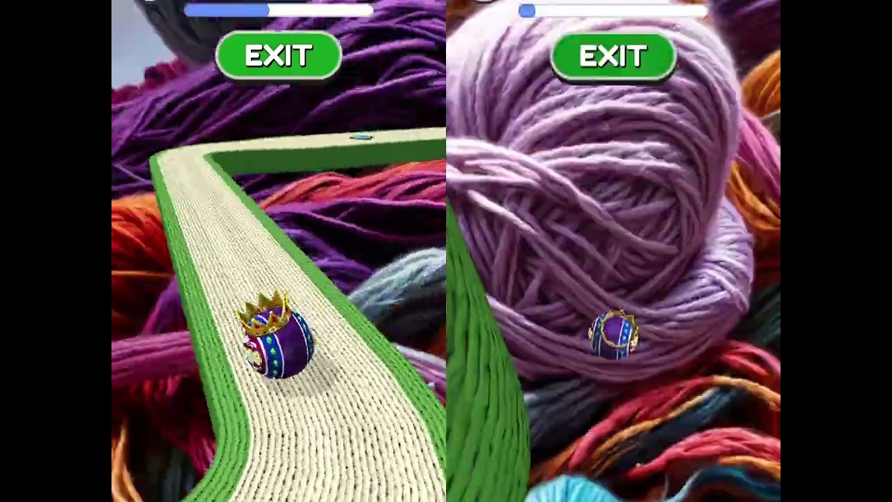V.I.P Going Balls Speedrunner Challenges NORMAL vs REVERSED